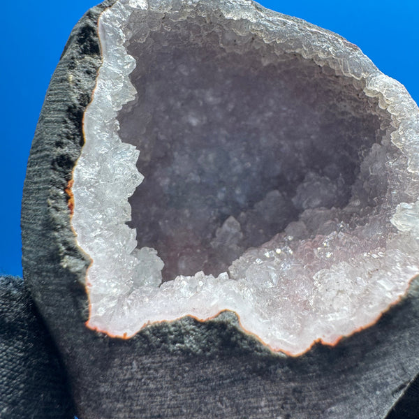 Pink Druzy Calcite Geode - 151g