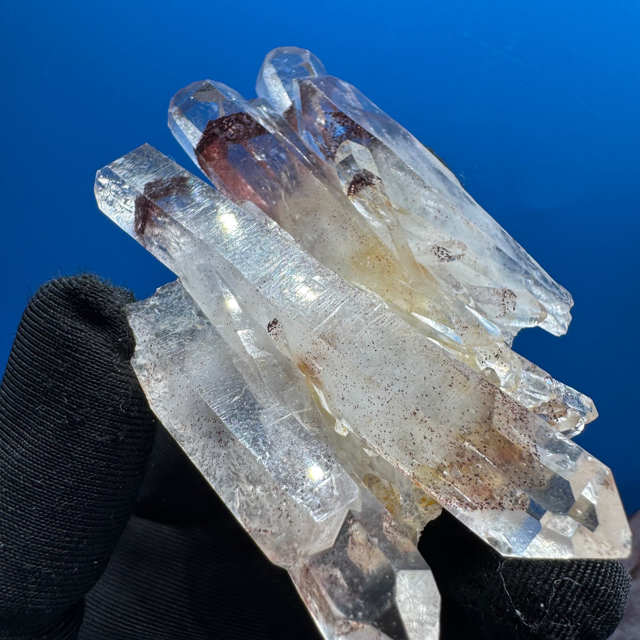 Hematite Phantom Quartz - 55g
