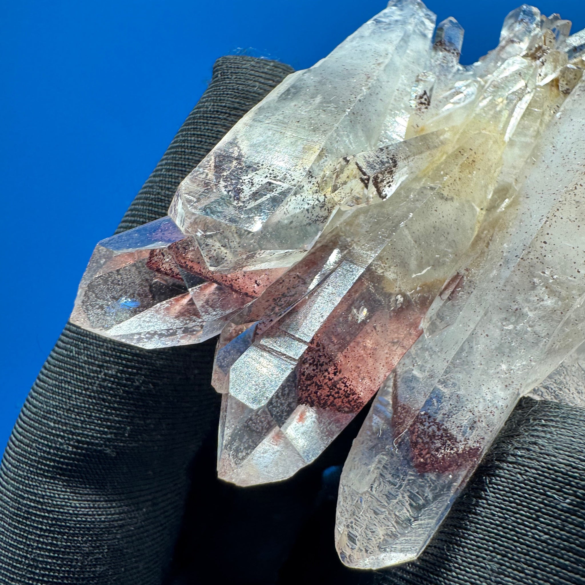 Hematite Phantom Quartz - 55g
