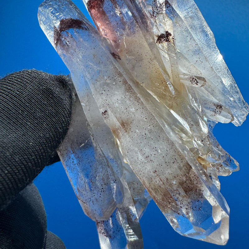 Hematite Phantom Quartz - 55g