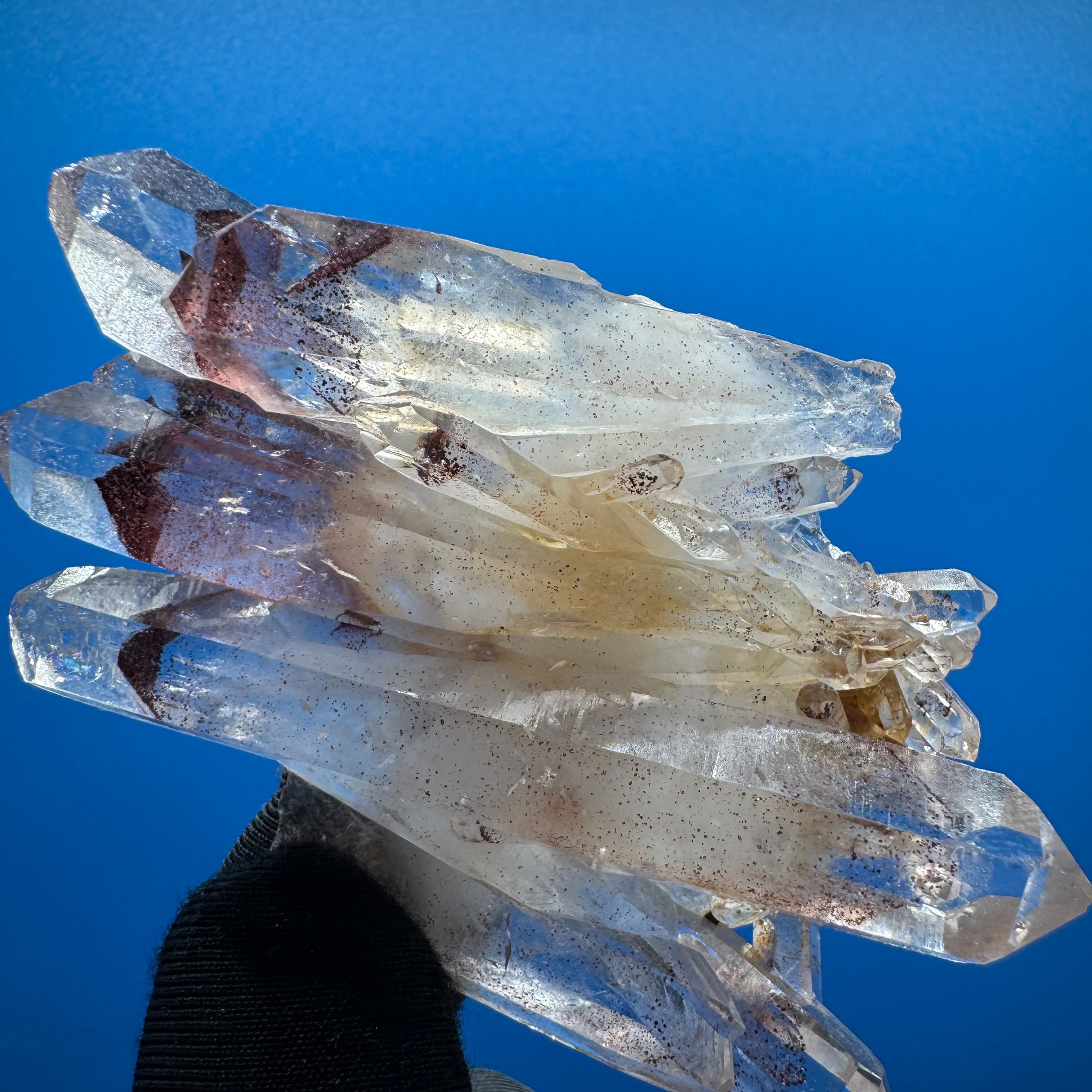 Hematite Phantom Quartz - 55g