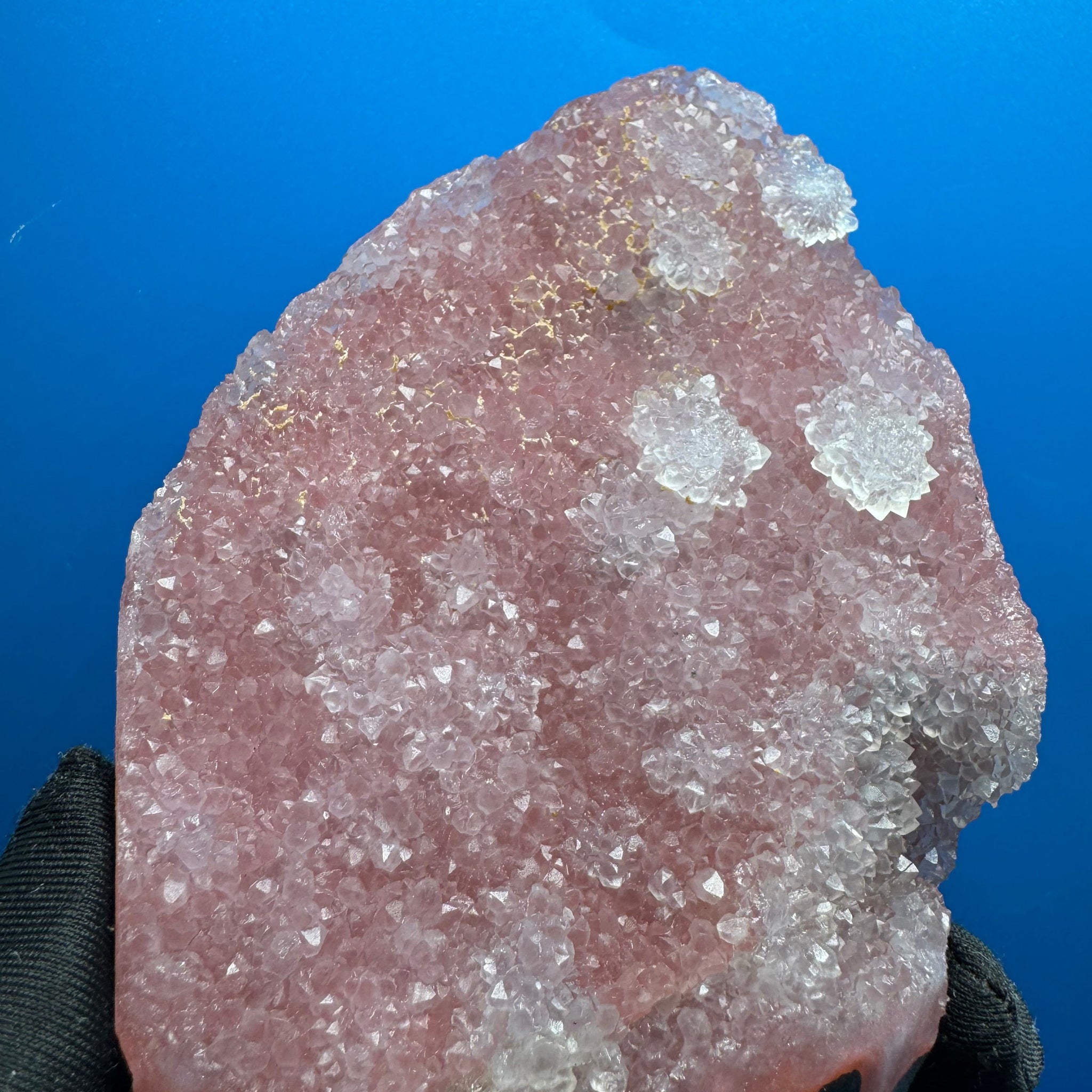 Apophyllite and Calcite Specimen - 653g