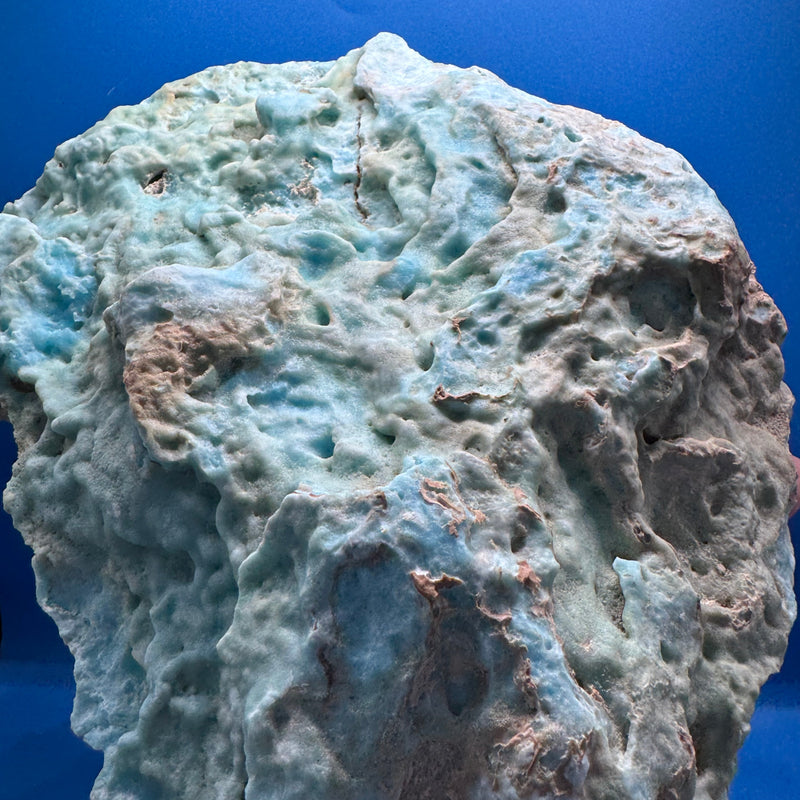 Blue Aragonite Specimen - 3577g