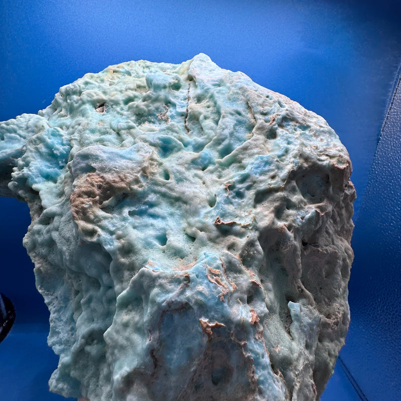 Blue Aragonite Specimen - 3577g