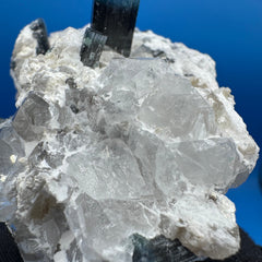 Blue Cap Tourmaline Specimen - 341g