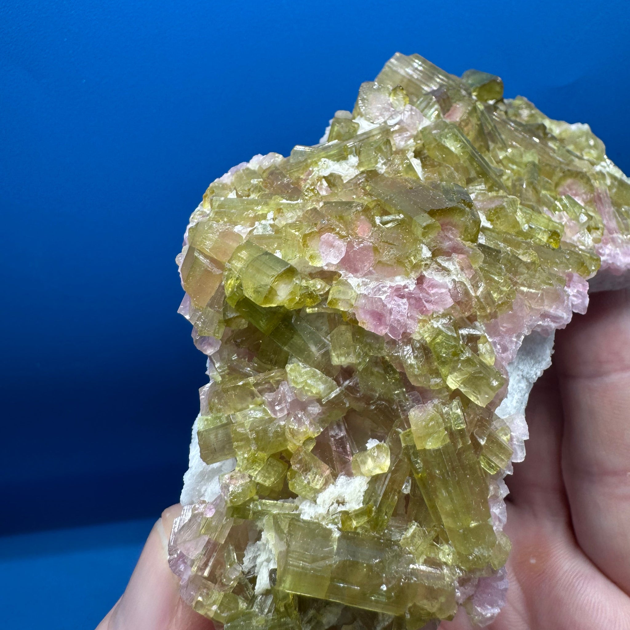 Watermelon Tourmaline Specimen - 227g