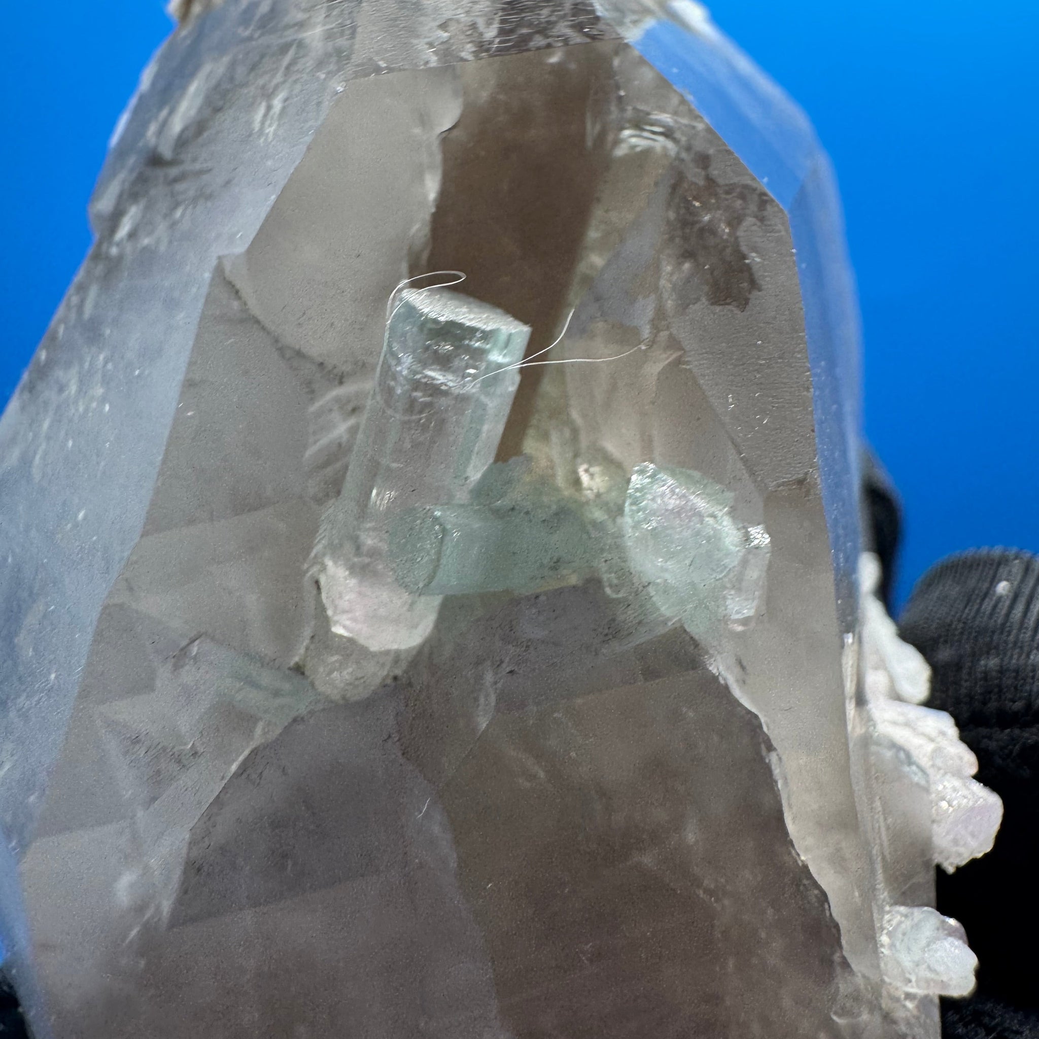 Tourmaline and Smoky Quartz Specimen - 242g