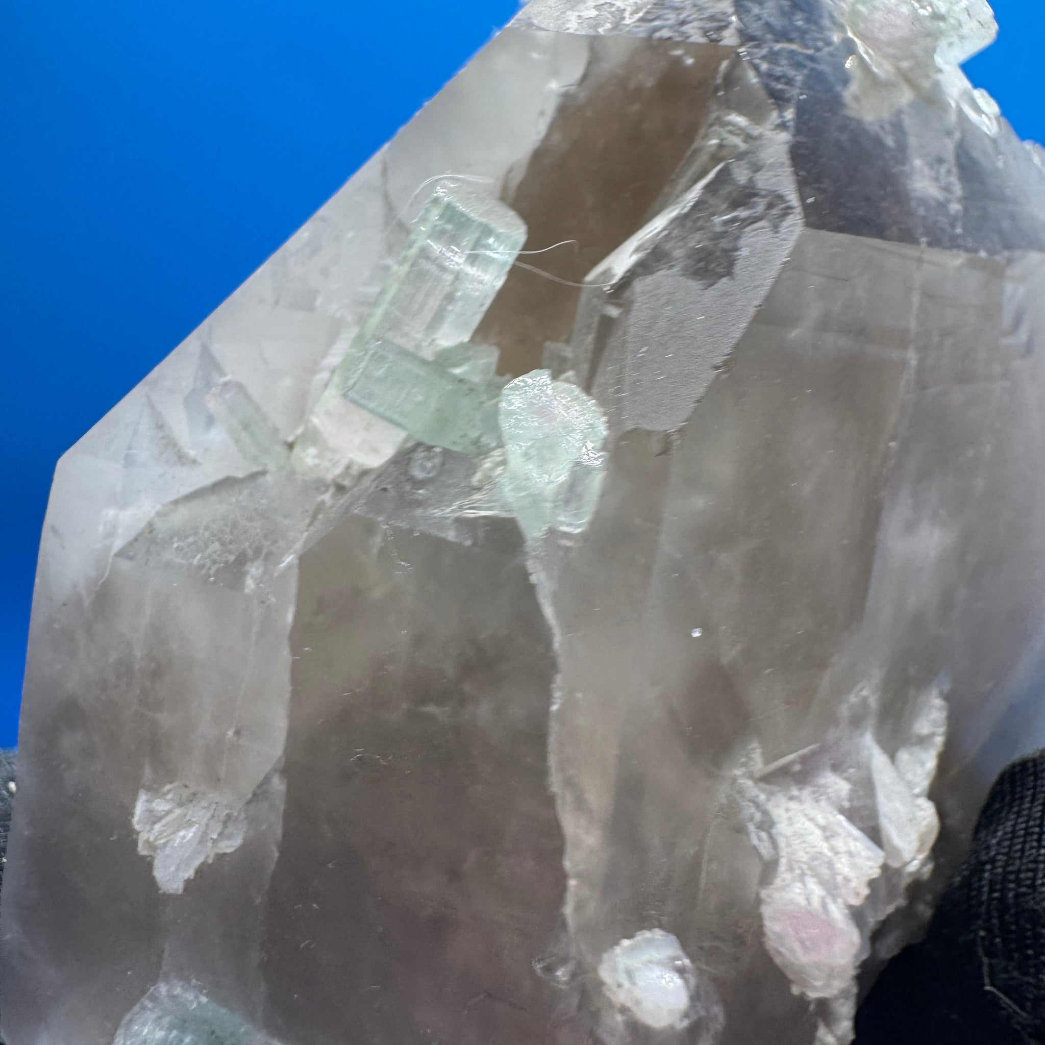 Tourmaline and Smoky Quartz Specimen - 242g