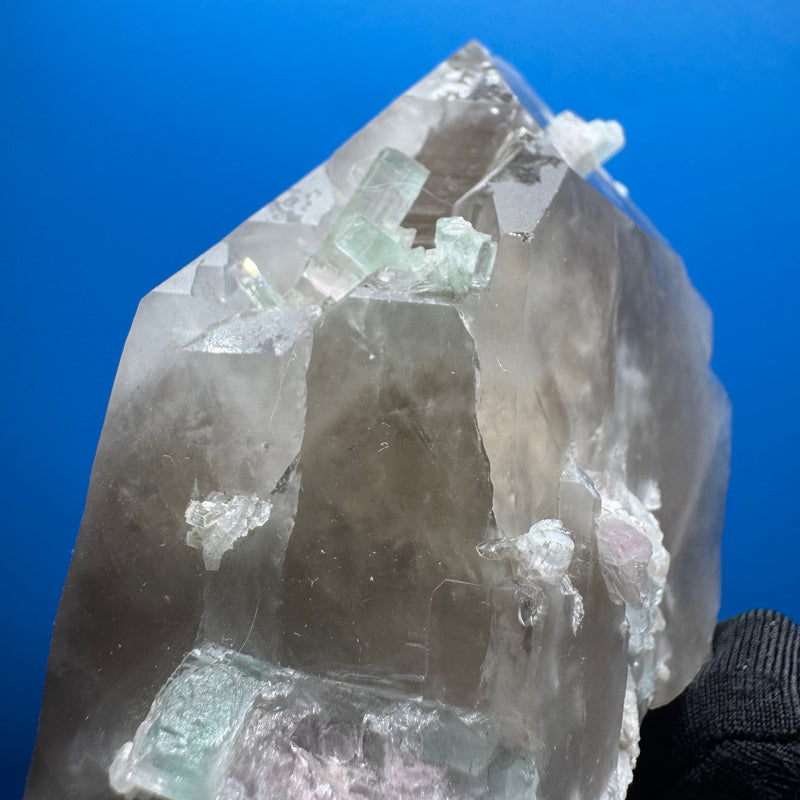 Tourmaline and Smoky Quartz Specimen - 242g