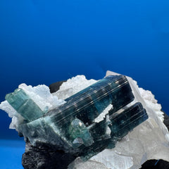 Blue Tourmaline Specimen - 132g
