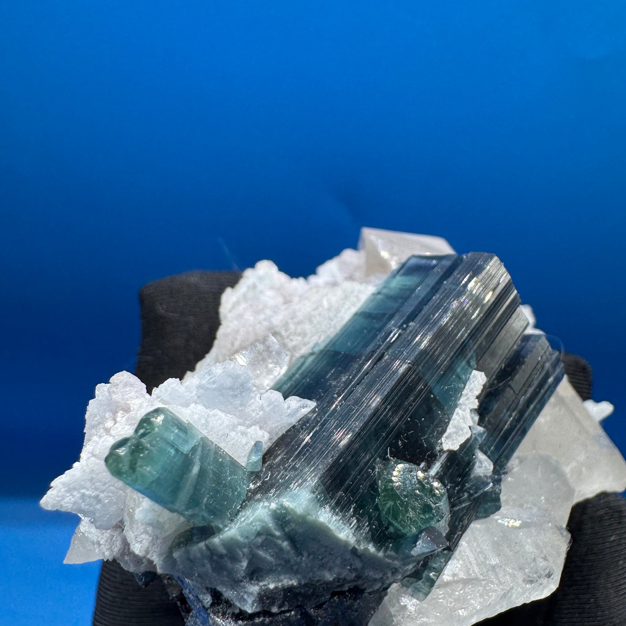 Blue Tourmaline Specimen - 132g