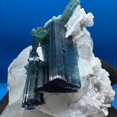 Blue Tourmaline Specimen - 132g