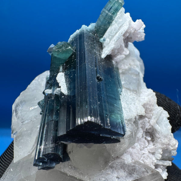 Blue Tourmaline Specimen - 132g