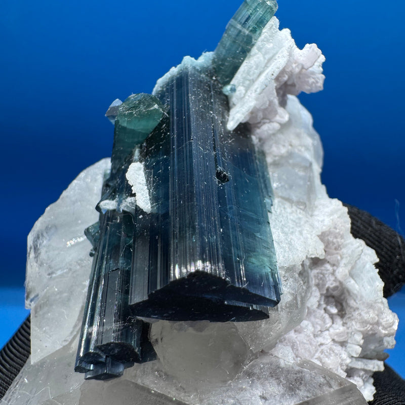 Blue Tourmaline Specimen - 132g