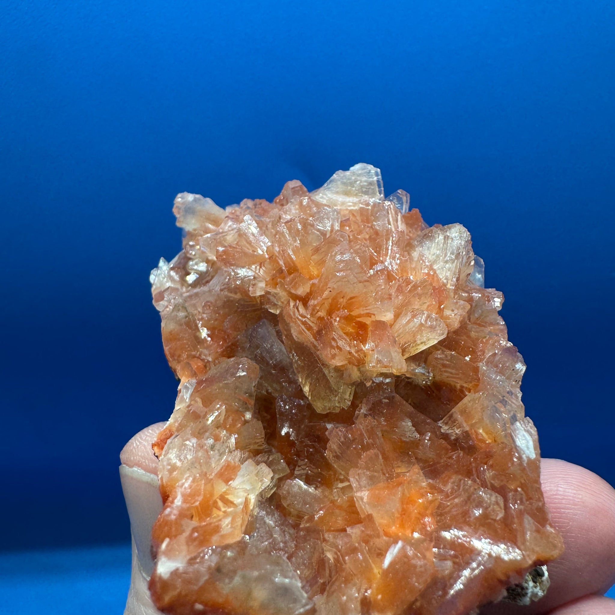 Red Heulandite with Stilbite – 44g