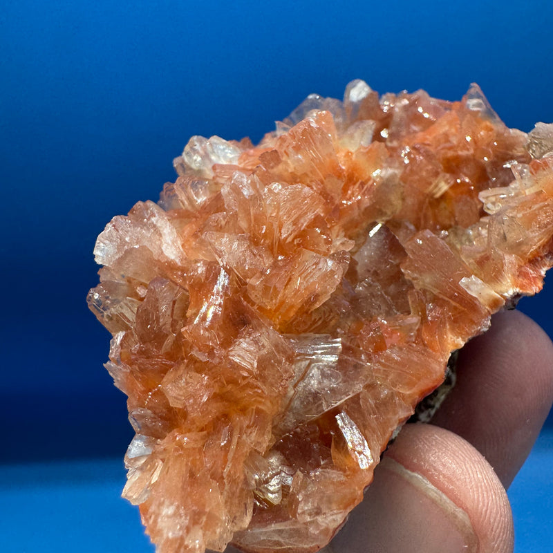 Red Heulandite with Stilbite – 44g