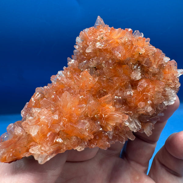 Red Heulandite with Stilbite – 55g