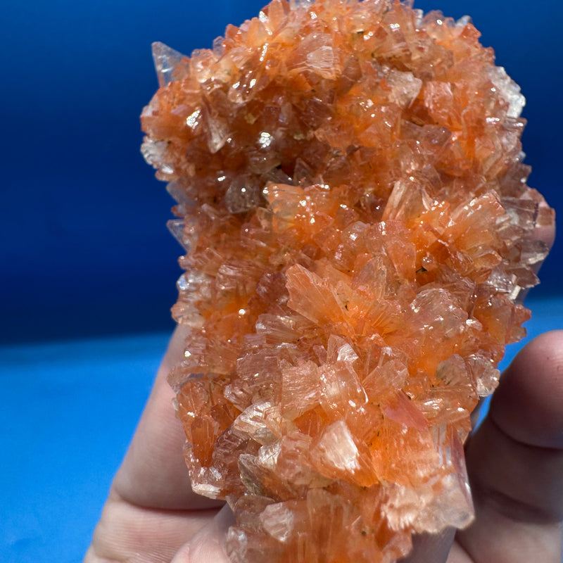 Red Heulandite with Stilbite – 55g
