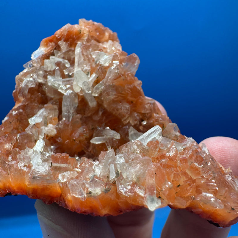 Red Heulandite with Stilbite – 43g