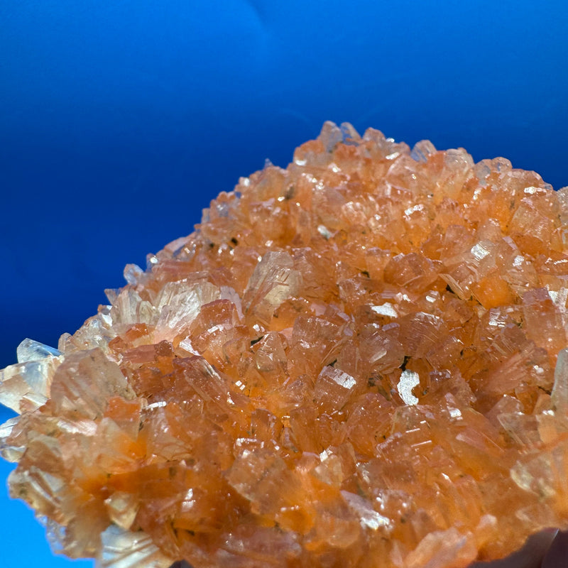 Red Heulandite with Stilbite – 51g