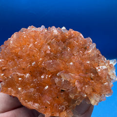 Red Heulandite with Stilbite – 51g