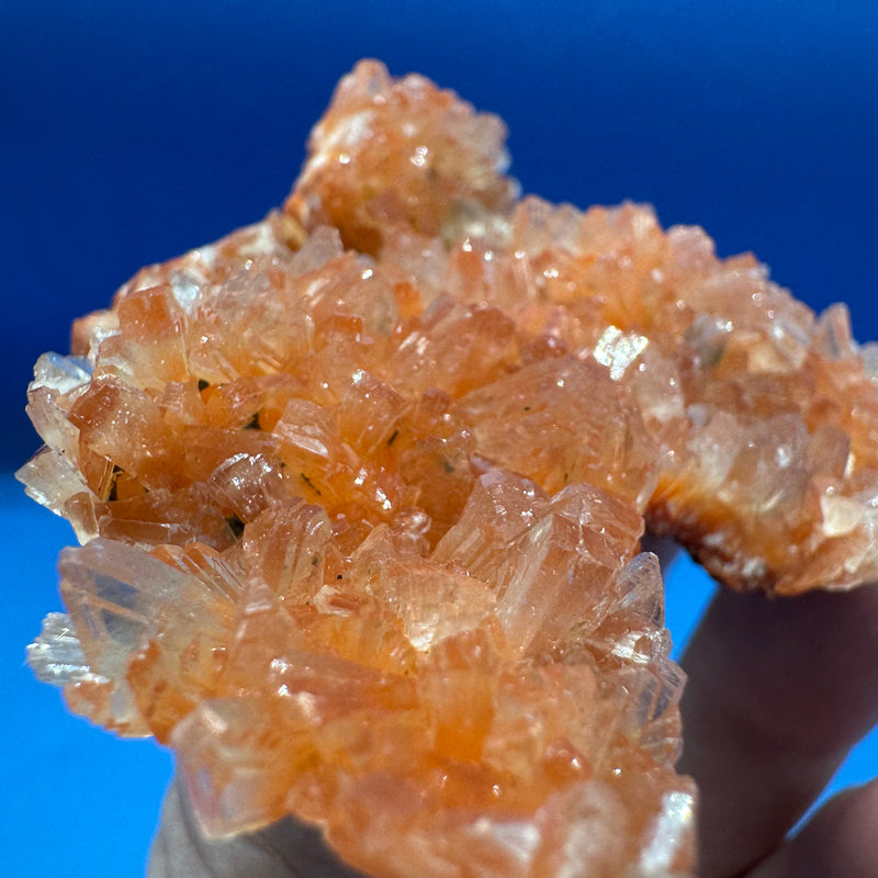 Red Heulandite with Stilbite – 51g