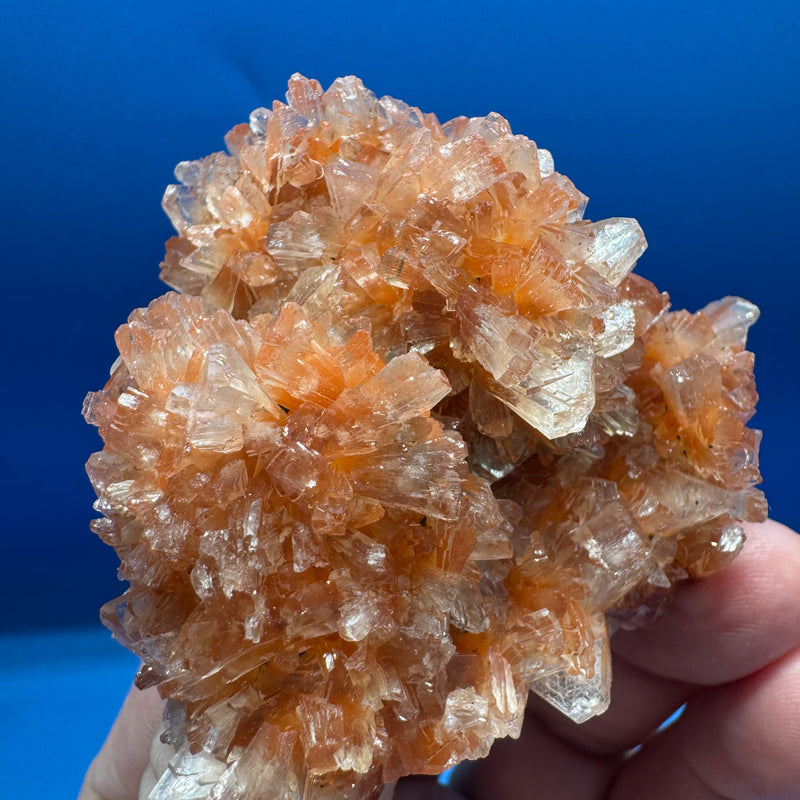 Red Heulandite with Stilbite – 49g
