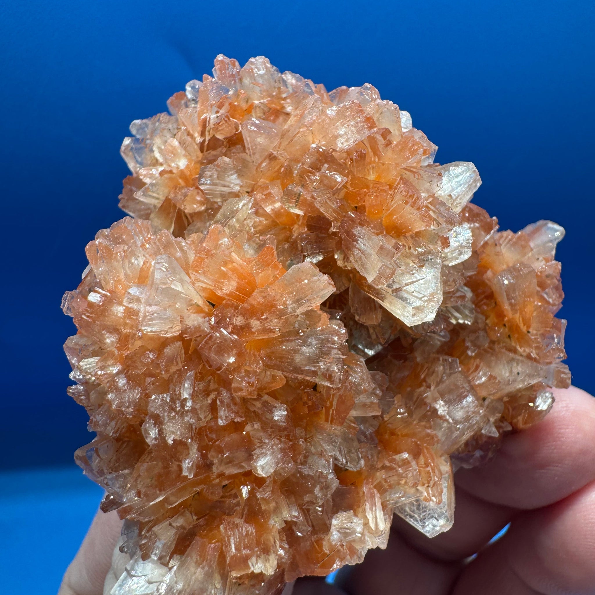 Red Heulandite with Stilbite – 48g