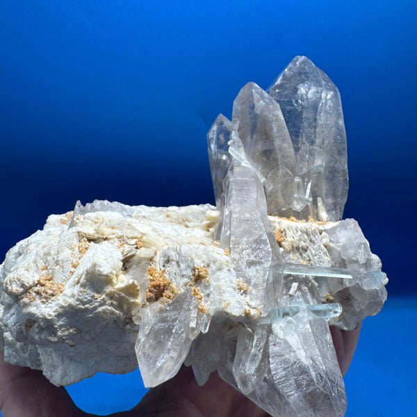 Aquamarine and Smoky Quartz - 1400g
