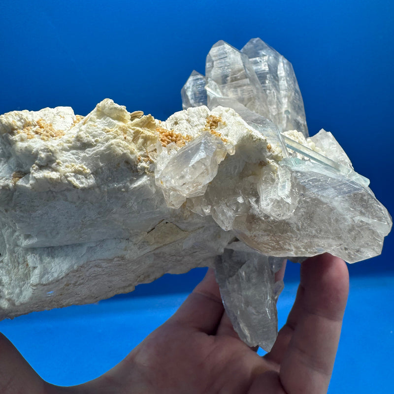 Aquamarine and Smoky Quartz - 1400g