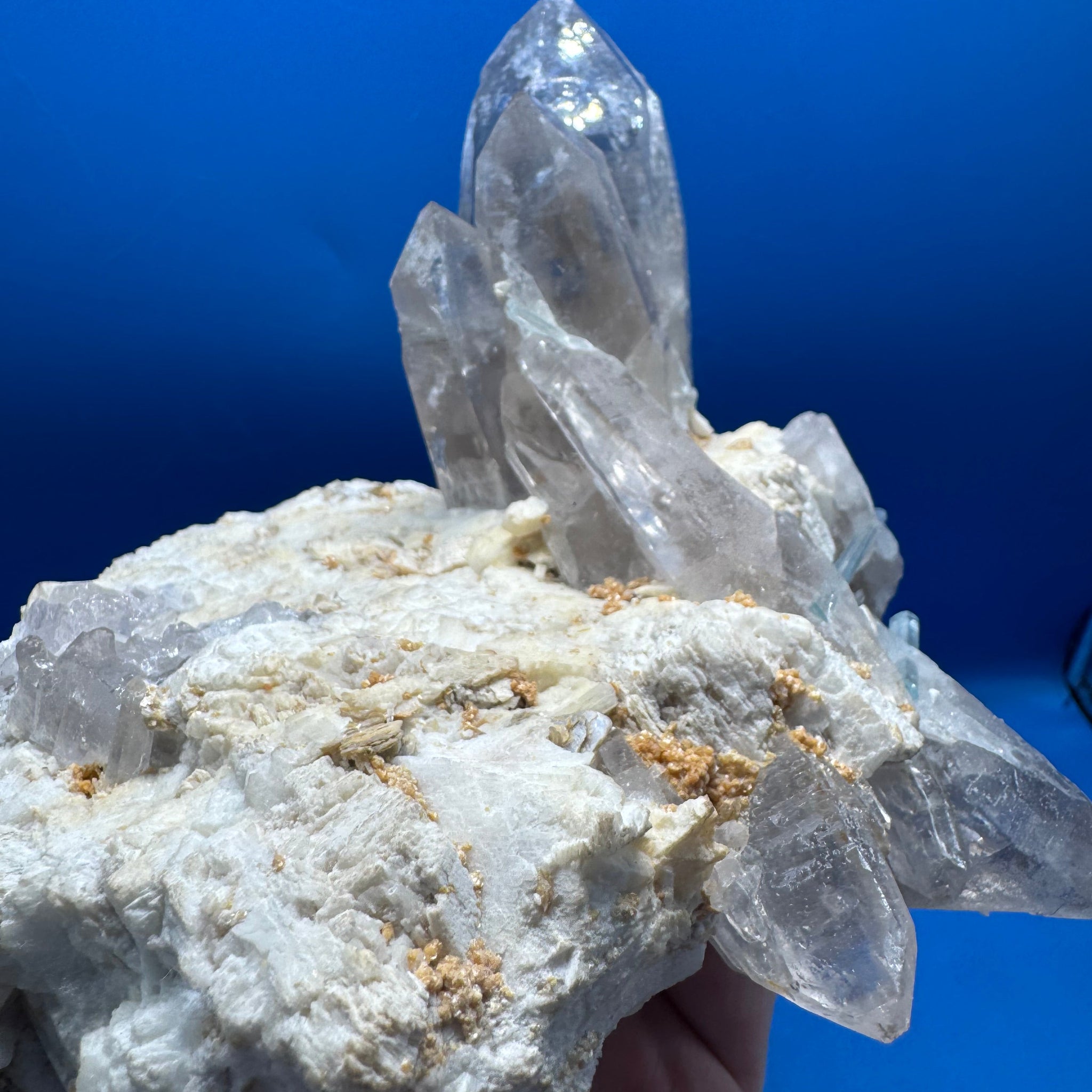 Aquamarine and Smoky Quartz - 1400g