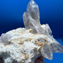 Aquamarine and Smoky Quartz - 1400g