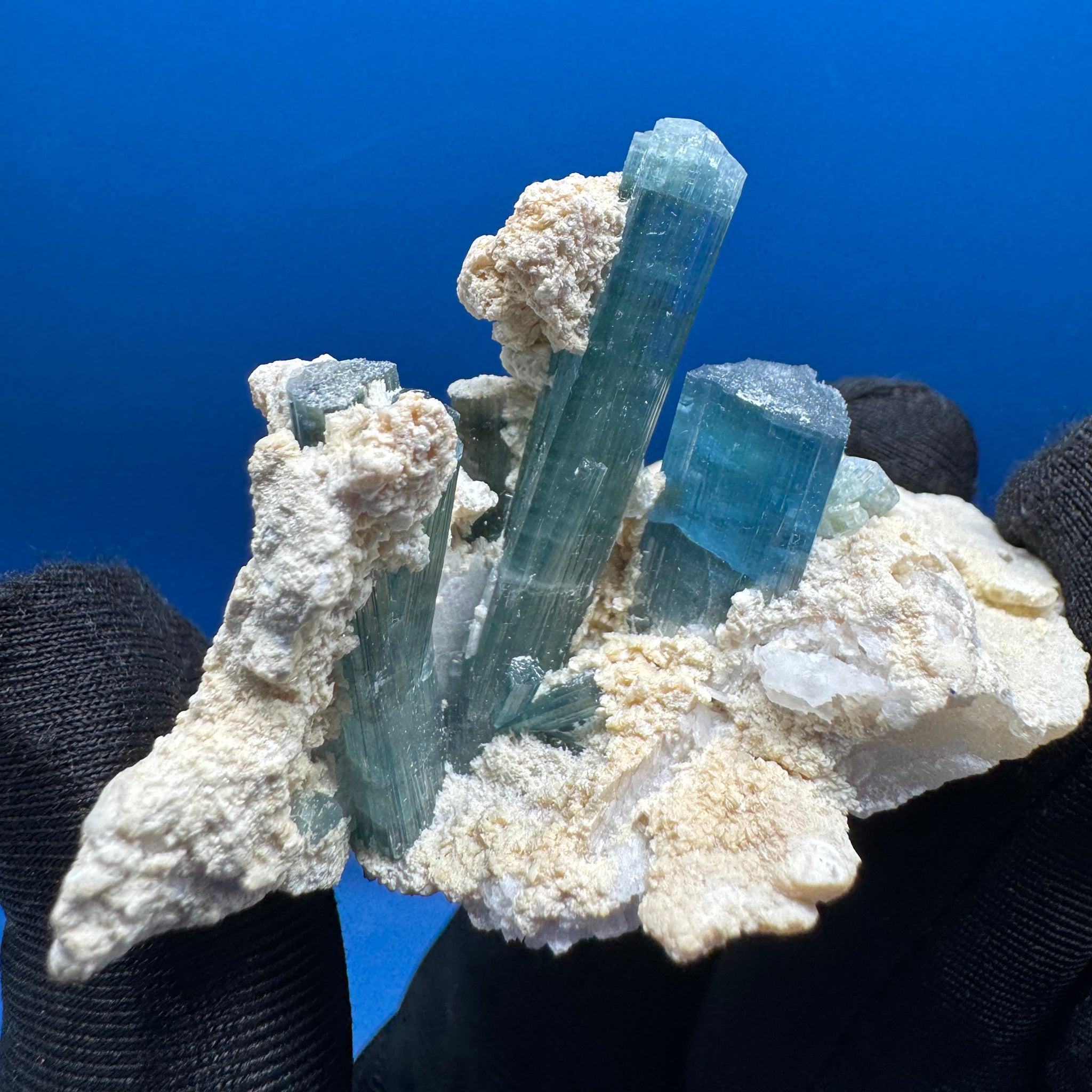 Blue Tourmaline Specimen - 47g