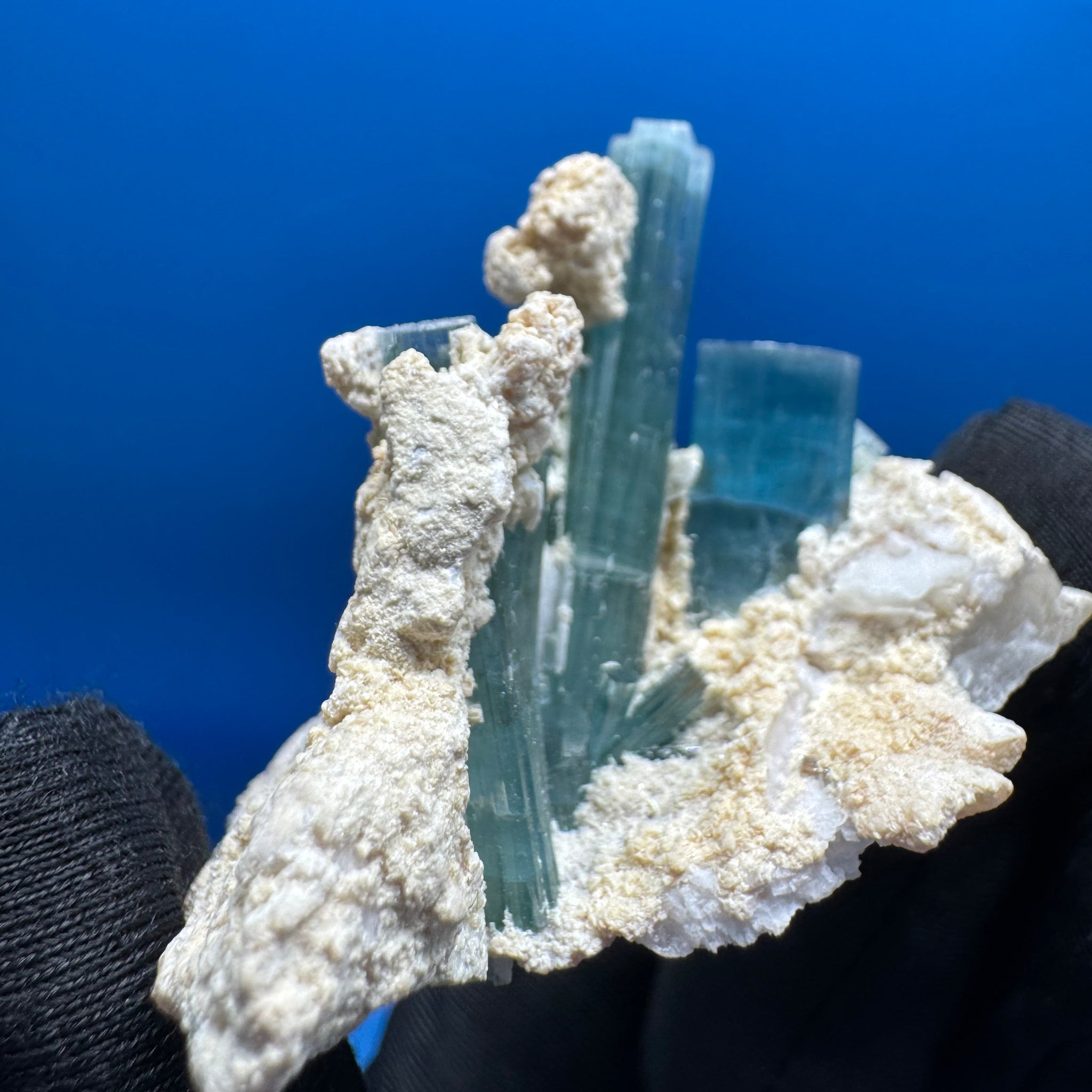 Blue Tourmaline Specimen - 47g