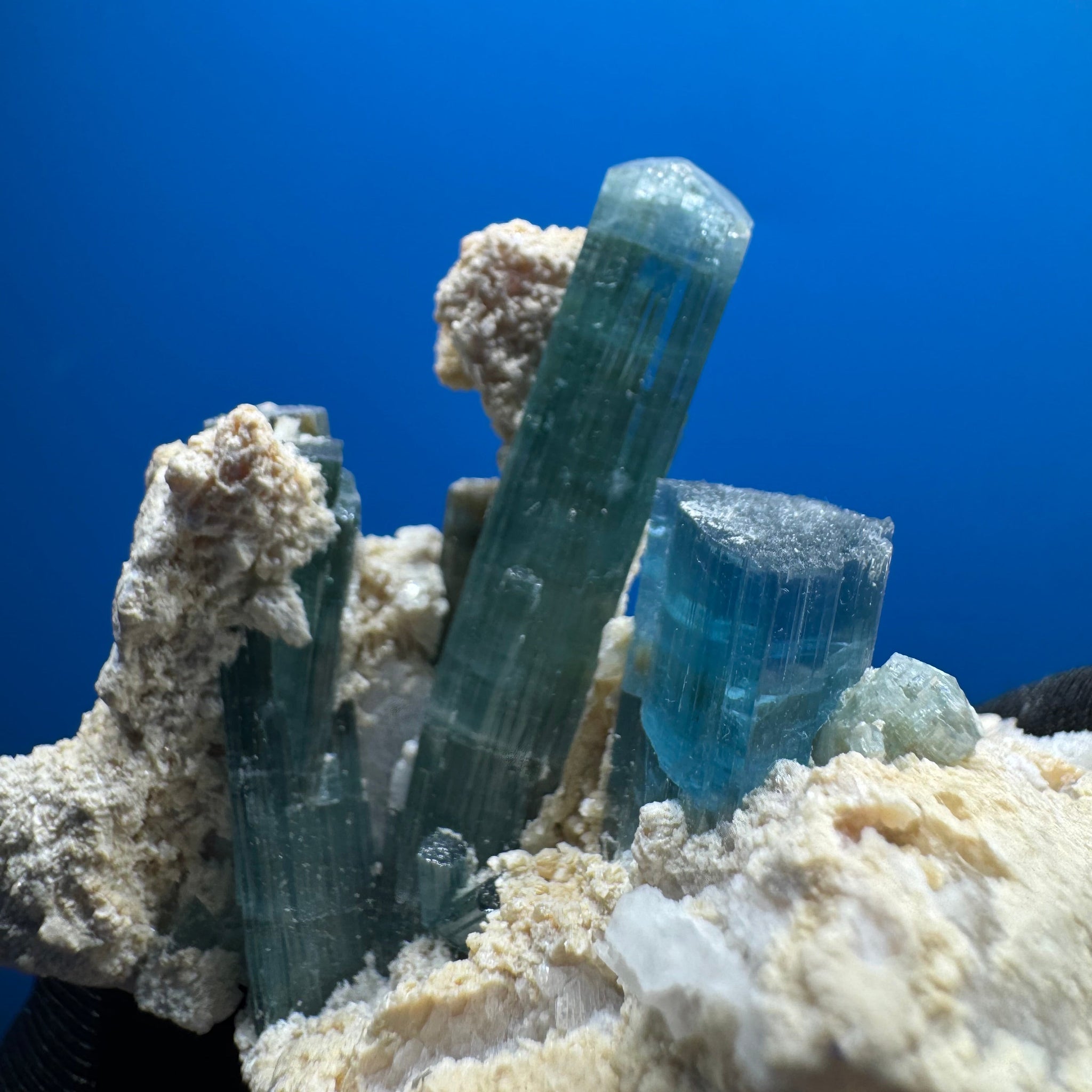 Blue Tourmaline Specimen - 47g