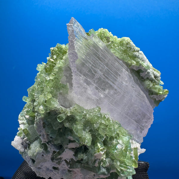 Kunzite and Tourmaline Specimen - 205g