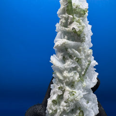 Clevelandite and Green Tourmaline Specimen - 118g