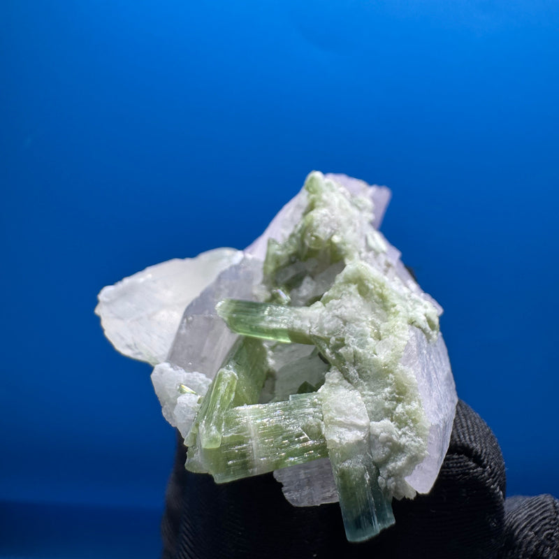 Tourmaline and Kunzite Specimen - 43g