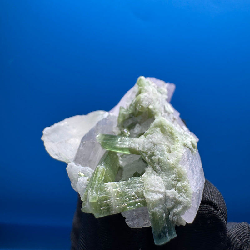 Tourmaline and Kunzite Specimen - 43g