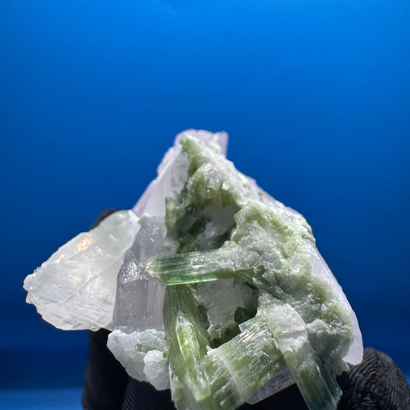 Tourmaline and Kunzite Specimen - 43g