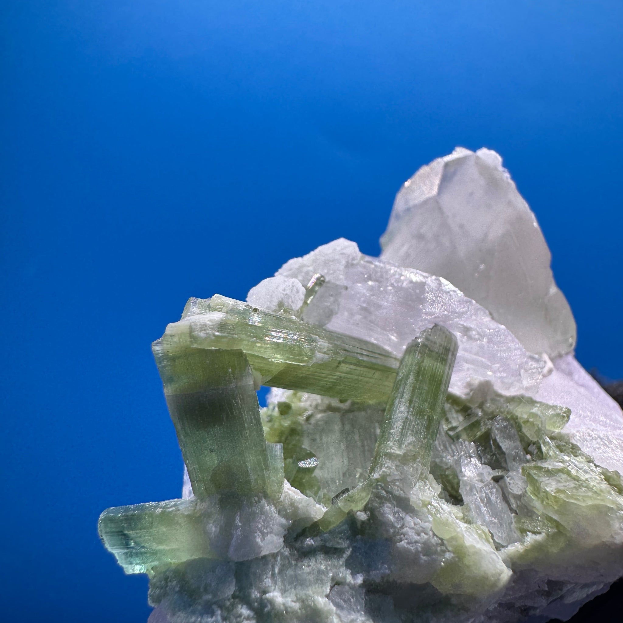 Tourmaline and Kunzite Specimen - 43g