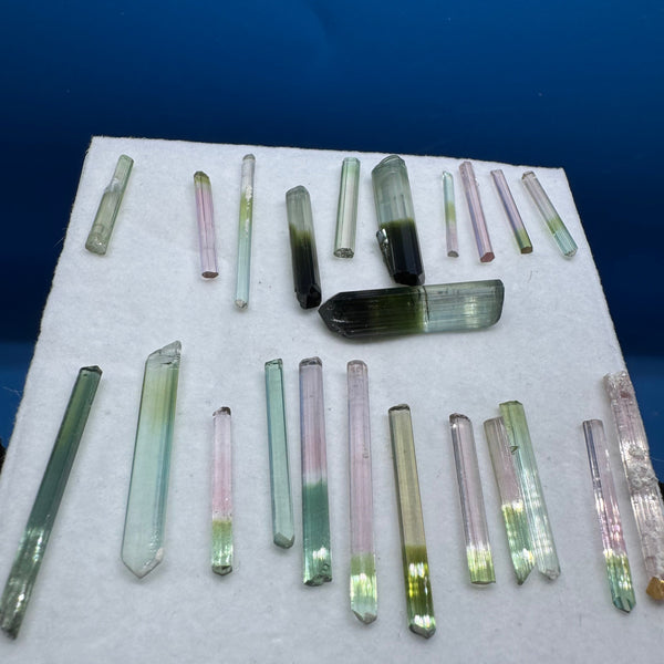 Tourmaline Crystal Lot - 7.62ct