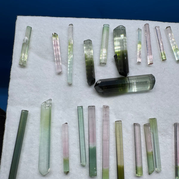 Tourmaline Crystal Lot - 7.62ct