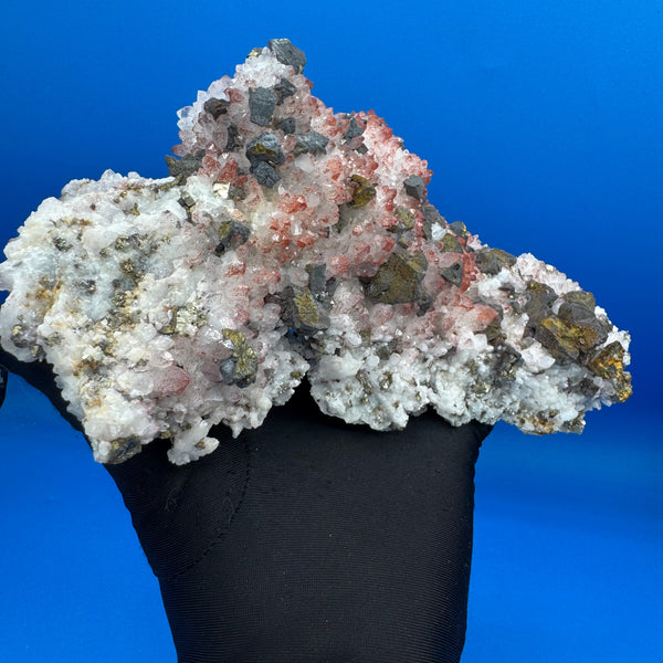 Pyrite and Quartz Masterpeice - 1090g
