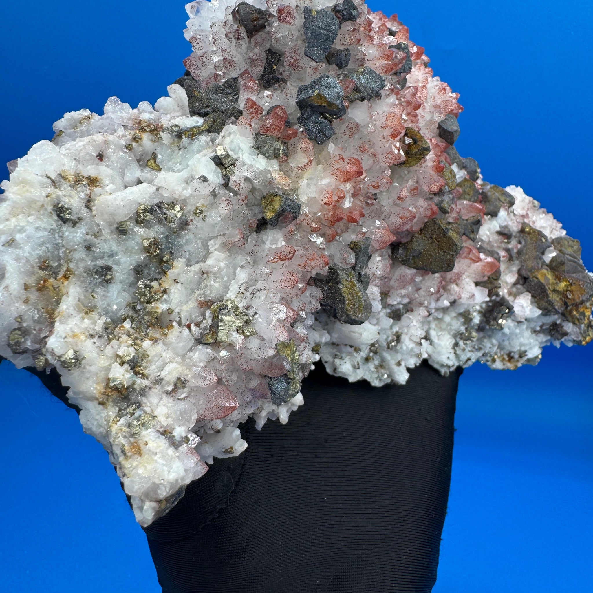 Pyrite and Quartz Masterpeice - 1090g