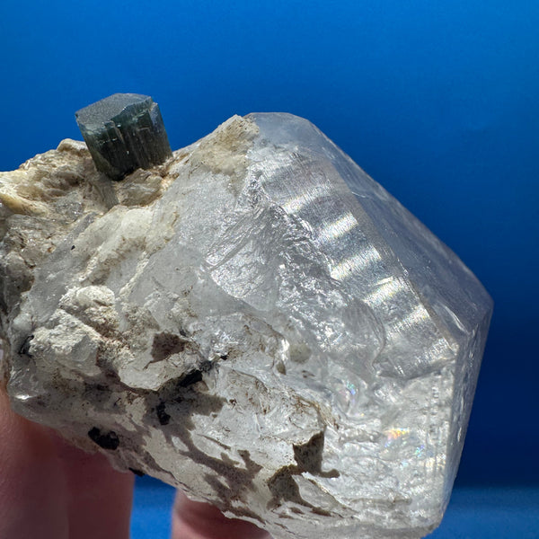 Tourmaline on Quartz Specimen - 171g