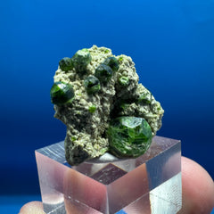 Green Garnet Specimen - 8g