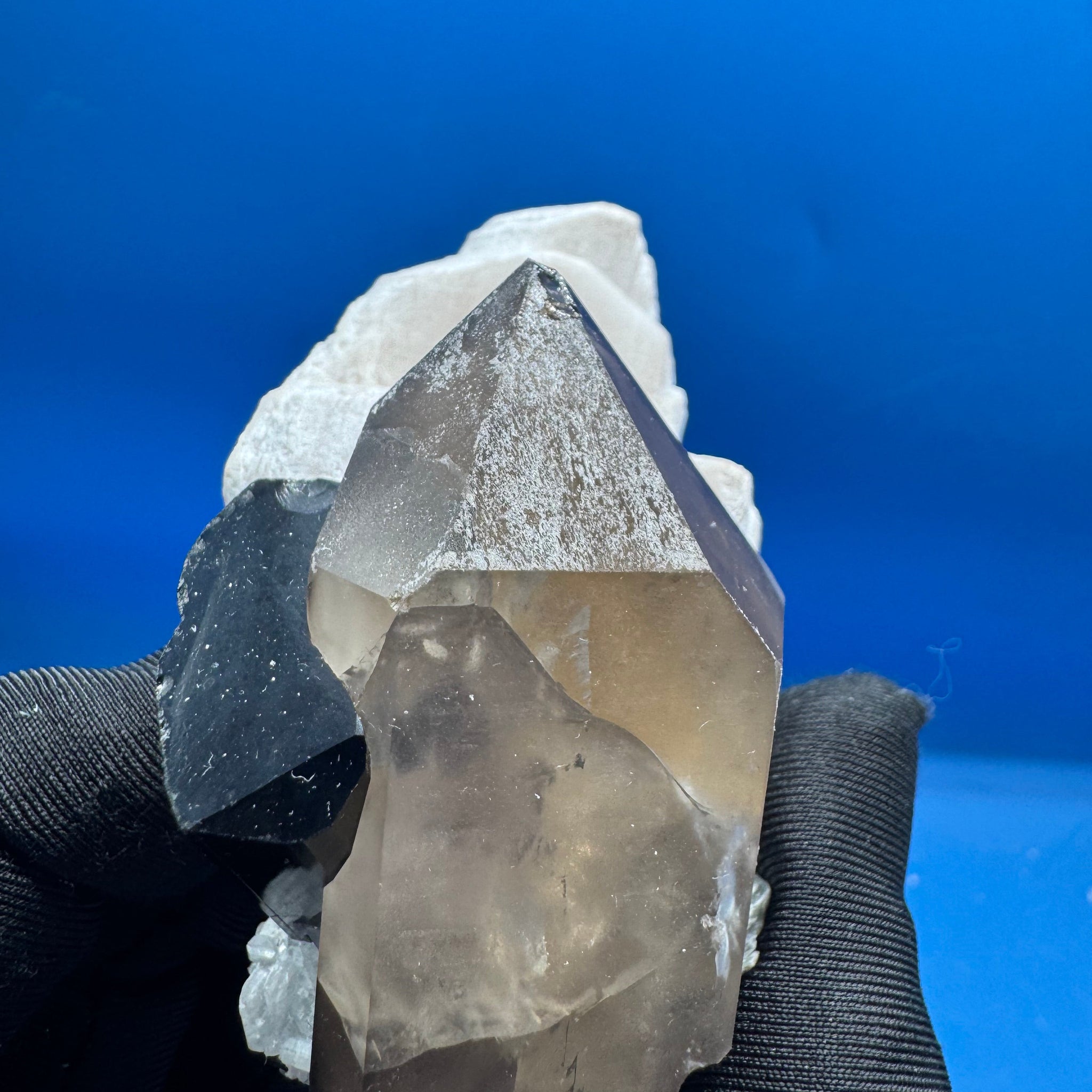 Black Tourmaline & Smoky Quartz - 183g