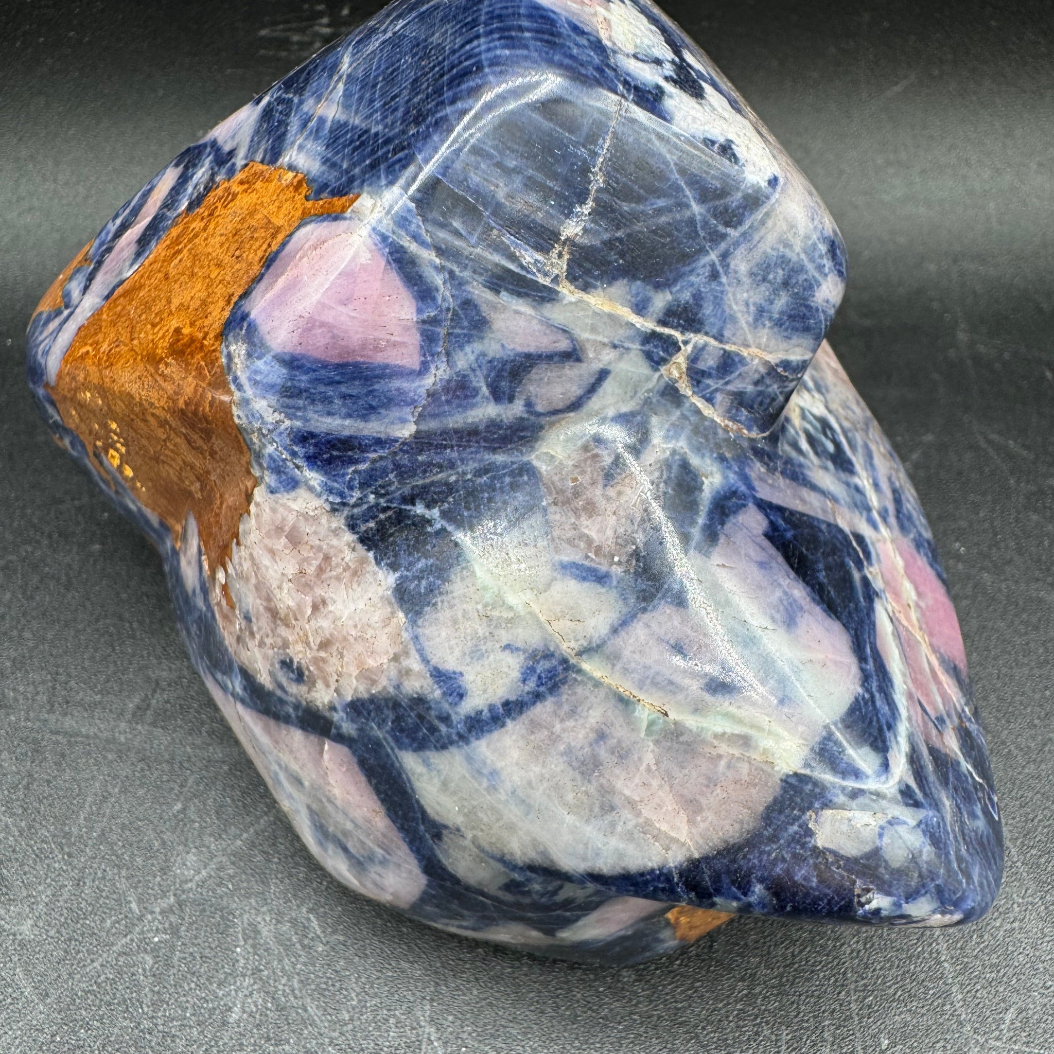 Sodalite Lazurite and Aragonite Freeform - 760g