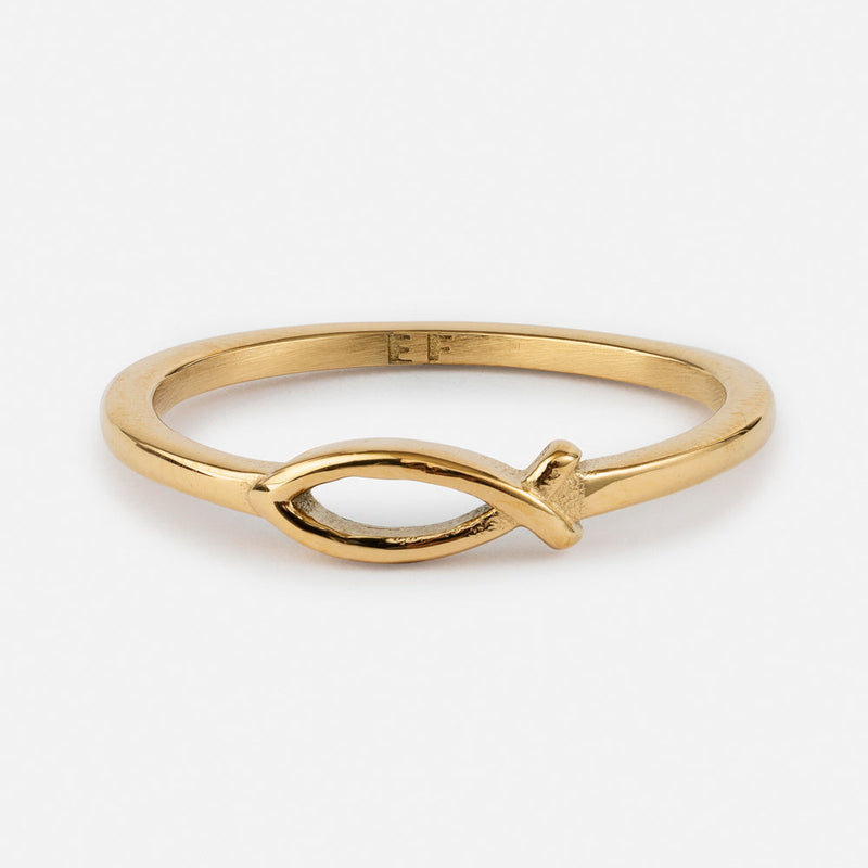 Jesus Fish Ring